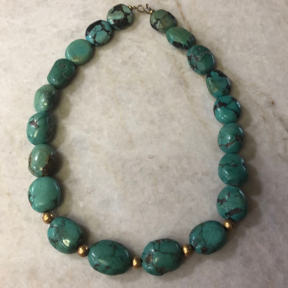 Genuine Turquoise Necklace